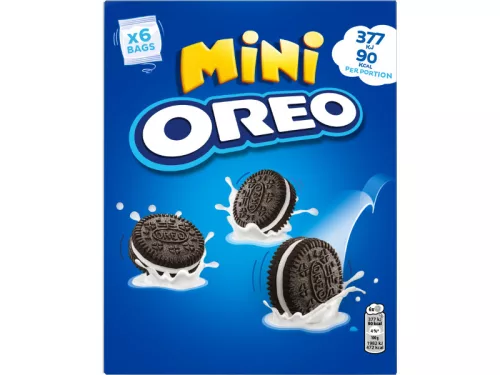 Oreo Mini keksz 114g Vaníliás