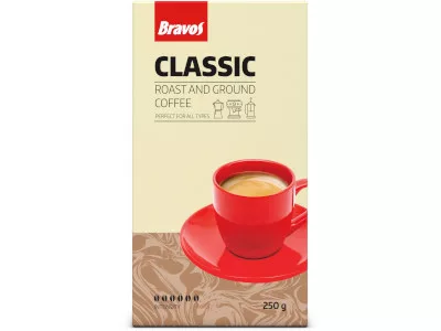 Bravos 250g Classic őrölt kávé
