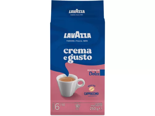 Lavazza 250g Crema e Gusto Dolce őrölt kávé