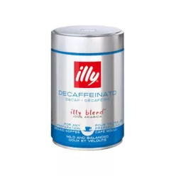 illy 250g Decaffeinato - koffeinmentes őrölt kávé
