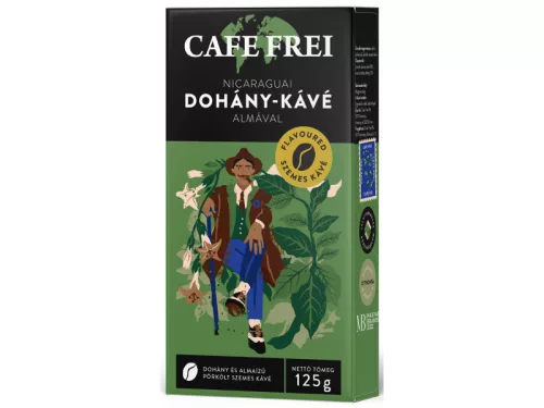 Cafe Frei szemes kávé 125g Dohány Almával Nicaraguai