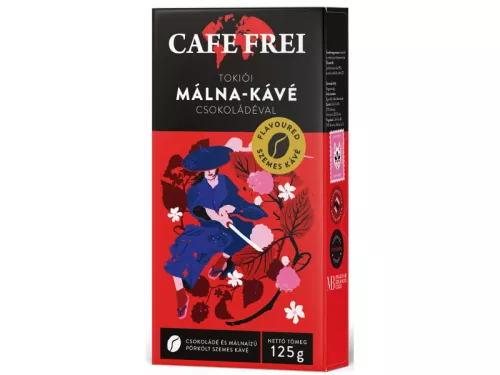 Cafe Frei szemes kávé 125g Csokoládés-Málna Tokiói
