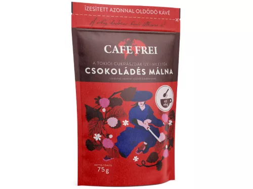 Cafe Frei instant kávé 75g Csokoládés Málna Tokiói