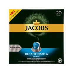 JDE Jacobs NCC 20db kapszula Decaffeinato 6 104g