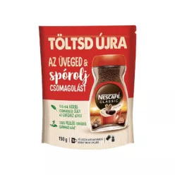 Nescafe utántöltő 150g Classic