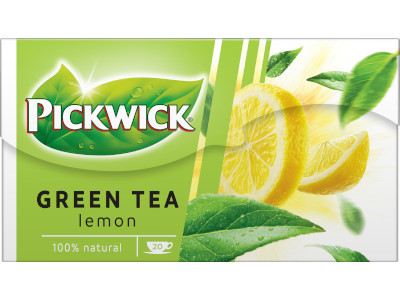 Pickwick Zöld tea Citrommal 20*2g