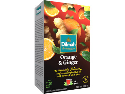 Dilmah tea 20*1,5g Orange&Ginger