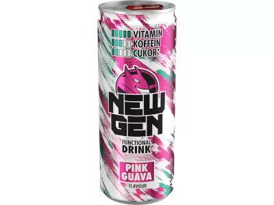 Hell New Gen 250ml Pink Guava DRS szénsavas funkcionális ital