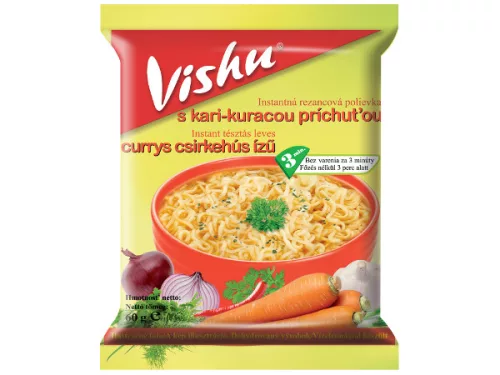 Vishu instant leves 60g Currys csirke