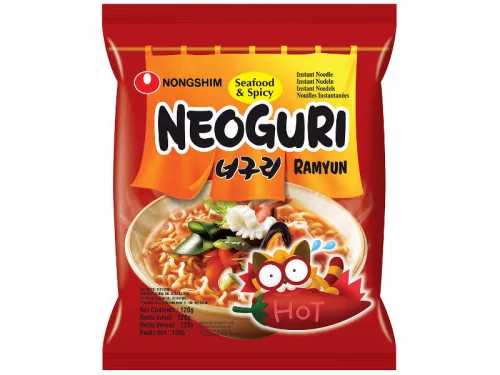 Nongshim Neoguri Hot-Csípős instant tészta 120g 934