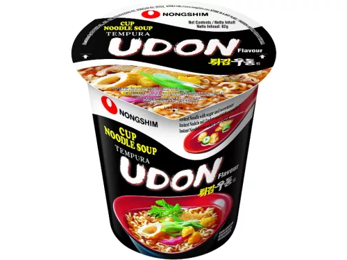 Nongshim Tempura Udon cup instant tészta 62g poharas