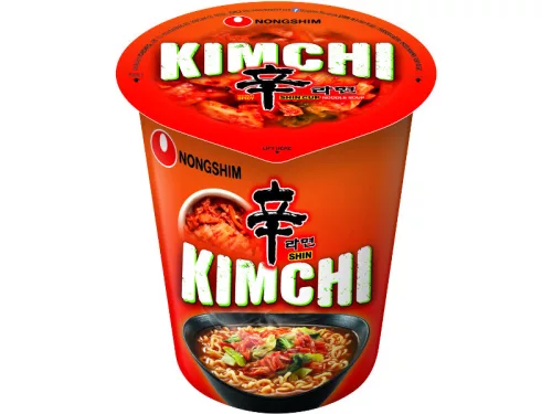 Nongshim Shin Kimchi cup instant tészta 75g 202 poharas