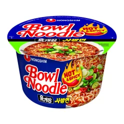 Nongshim Hot&Spicy instant tészta tál 100g 611