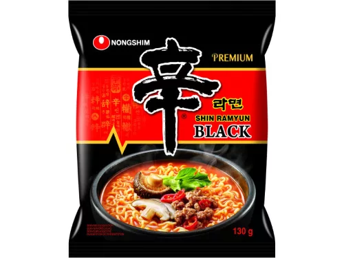 Nongshim Shin Ramyun Black instant tészta 130g