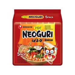 Nongshim Multipack Neoguri Seafood Hot&Spicy 5*120g