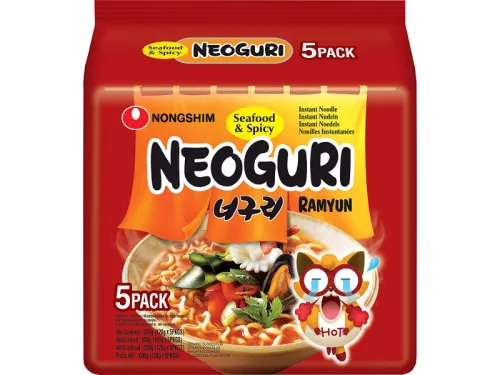 Nongshim Multipack Neoguri Seafood Hot&Spicy 5*120g