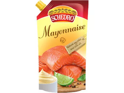 Schedro Majonéz 400g 67% tasakban