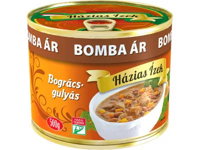 Bomba Ár 500g Bográcsgulyás