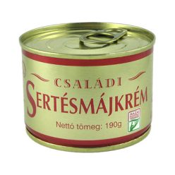 Szegedi Családi Sertésmájkrém 190g Tépőzáras