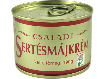 Szegedi Családi Sertésmájkrém 190g Tépőzáras