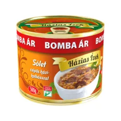 Bomba Ár 500g Sólet csípős házikolbásszal