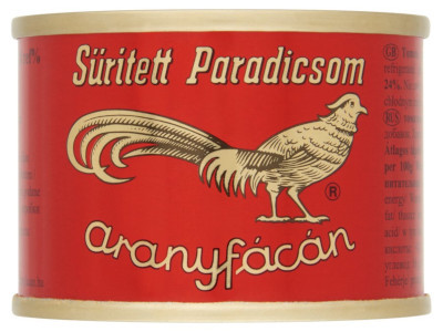 Aranyfácán 70g Sűrített paradicsom 22-24%