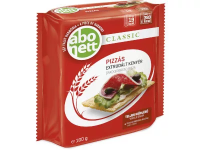 Abonett extrudált kenyér 100g Pizzás