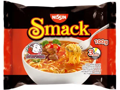 Nissin Smack 100g Csípős marha