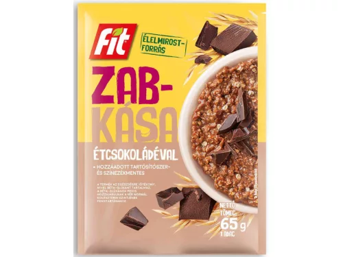 Fit Reggeli zabkása 65g Étcsokival
