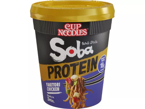 Nissin Soba Protein Cup 90g Yakitori Chiken