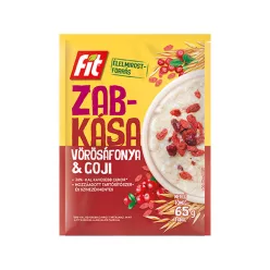   Fit Reggeli zabkása 65g Vörösáfonya-goji bogyó -30% cukor