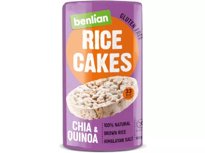 Benlian puffasztott rizs 100g Chiamag-Quinoa