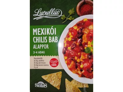 Lucullus alappor Mexikói Chilis bab 45g