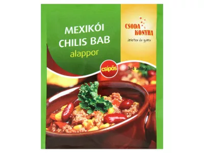 Csoda Konyha Mexikói chilis bab alappor 45g