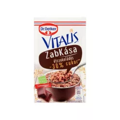 Dr.Oetker V.zabkása 54g -30% cukor Étcsokis