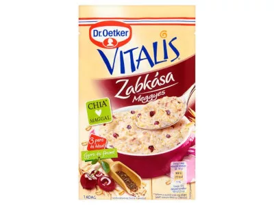 Dr.Oetker V.zabkása 55g Meggyes