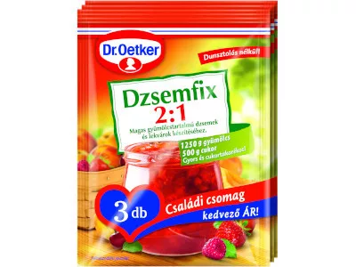 Dr.Oetker Dzsemfix 2:1 3*25g családi csomag