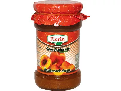 Florin dzsem 375g Őszibarack 62%