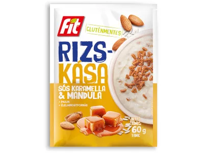 Fit reggeli rizskása 60g Sós karamella-mandula gluténmentes