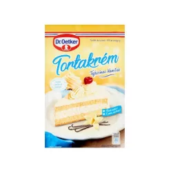 Dr.Oetker tortakrém alappor 130g Tejszínes-vaníliás