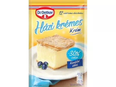 Dr.Oetker Házi krémes krém 149g -30% cukor
