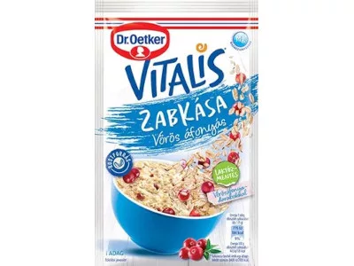 Dr.Oetker V.zabkása 50g laktózmentes Vörös áfonya