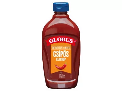 Globus ketchup 470g Csípős