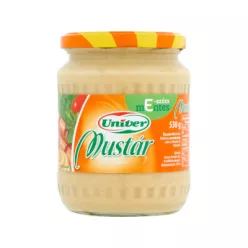 Univer 530g Mustár üveges