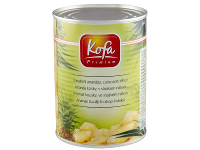 Kofa Ananász darabok 580ml