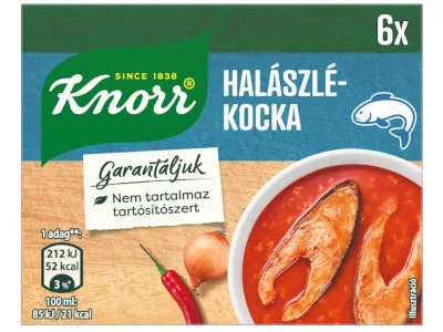 Knorr kocka 60g Halászlé
