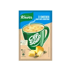Knorr instant 3 sajtos krémleves 17g