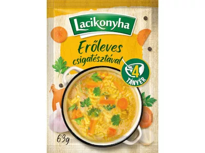 Lacikonyha leves 63g Erőleves csigatésztával