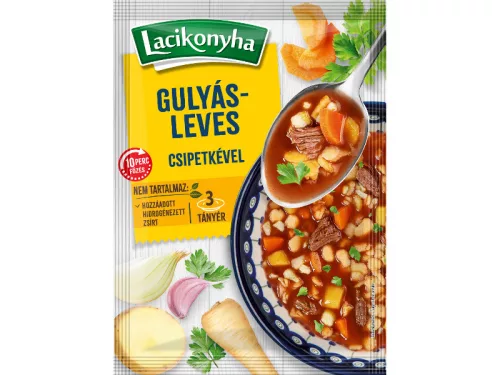 Lacikonyha leves 71g Gulyásleves csipetkével