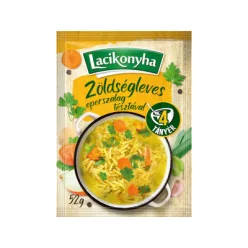 Lacikonyha leves 52g Zöldségleves eperszalag tésztával